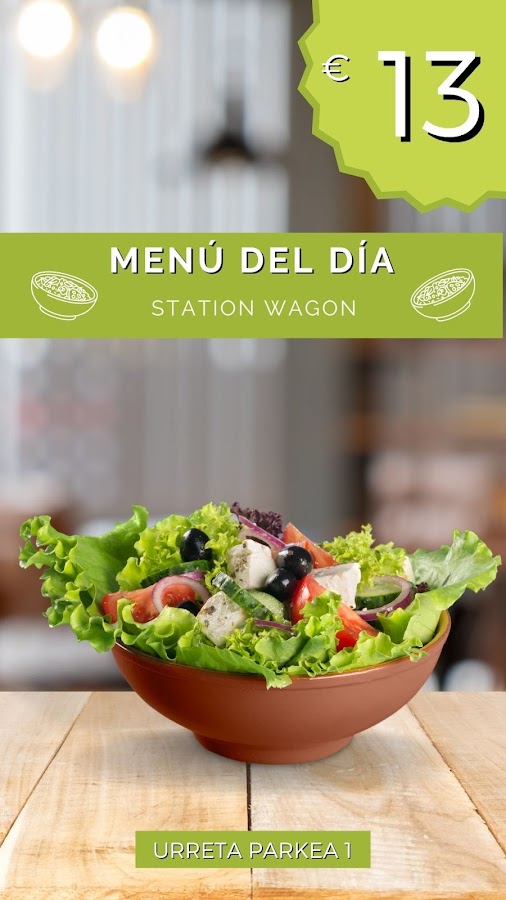 Bar restaurante Station Wagon berria